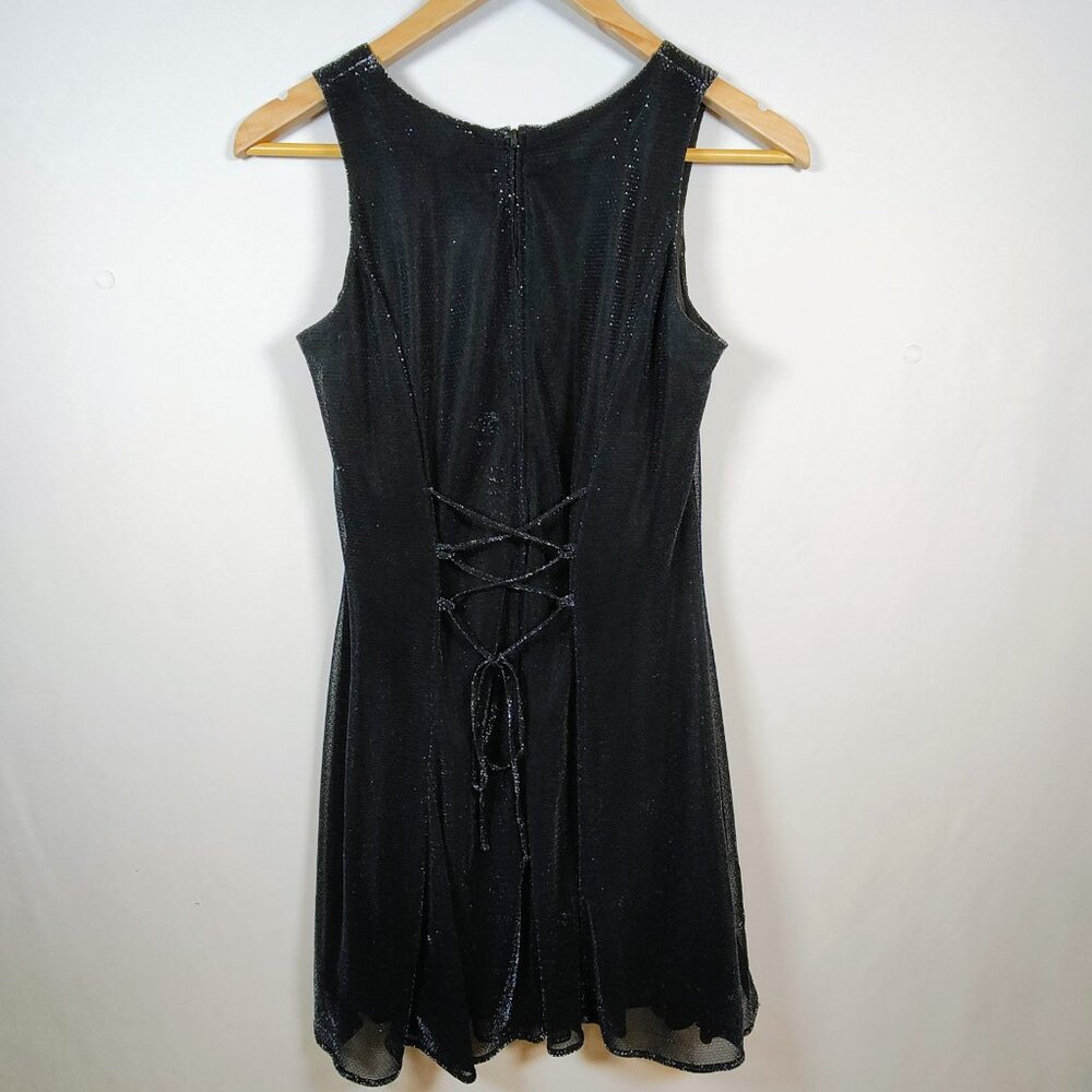 Be Smart Mini Dress Women's Size 5/6 Shimmering Sleeveless‎ Cocktail Dress - Picture 7 of 14